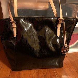 Michael Kors Jet Jet Embossed Purse